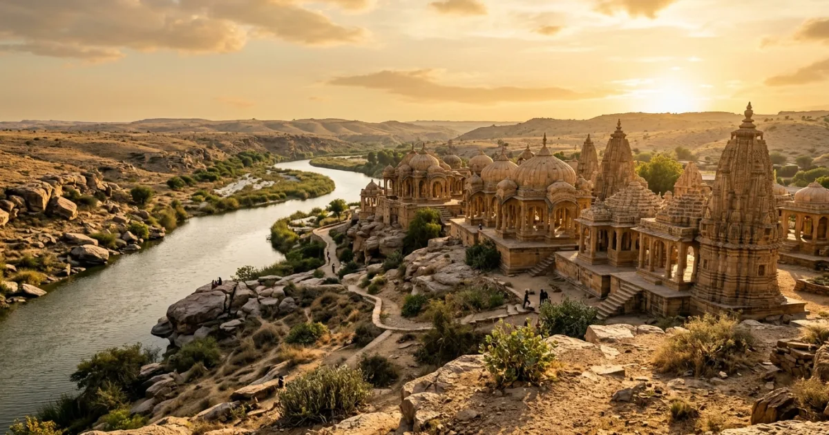 Scenic view of Bundelkhand Region