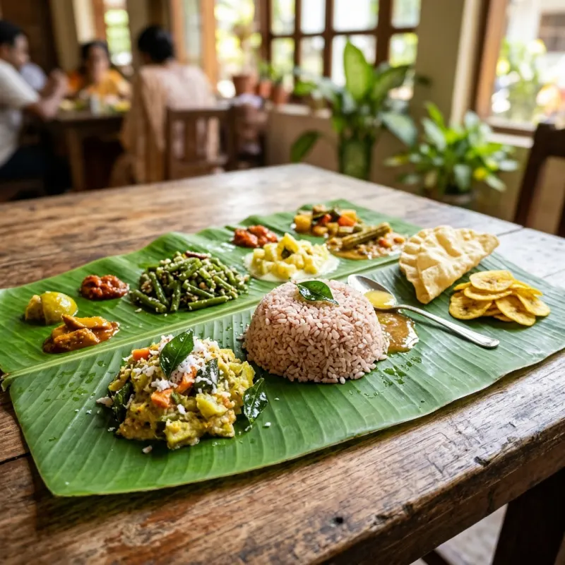 Kerala Sadya from Thiruvananthapuram