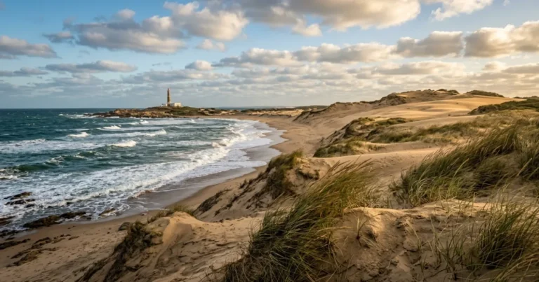 Rocha Department 4 Expansive golden sand dunes and rugged ocean coast in Rocha Department, Uruguay