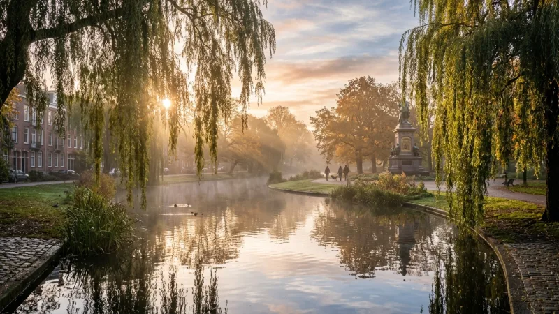 Choose Sarphatipark over Vondelpark for Morning Solitude