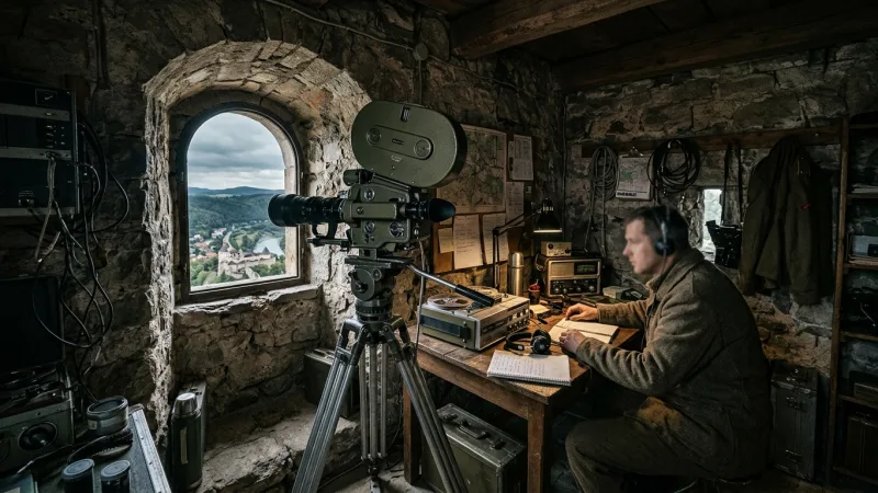 Climb to the Hidden Cold War Surveillance Post